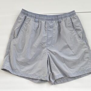 Columbia Light Gray Mesh-Lined Shorts